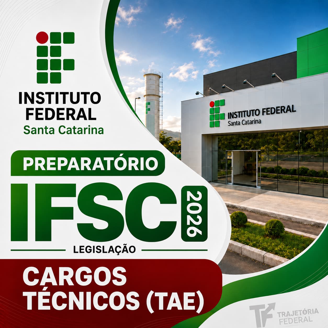 Preparatório IFSC 2026 - Técnico-Administrativos (TAE) - LEGISLAÇÃO