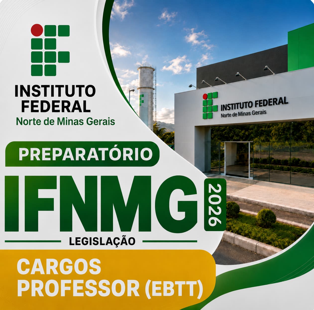 Preparatório IFNMG - 2026 - Professor (EBTT) - LEGISLAÇÃO