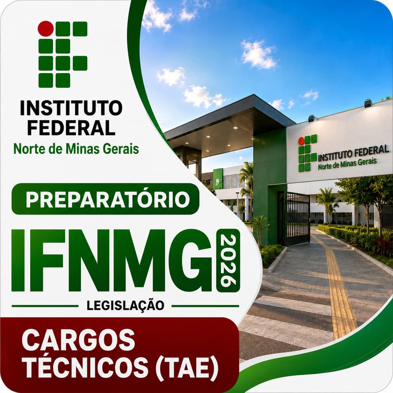 Preparatório IFNMG - Técnico-Administrativos (TAE) - LEGISLAÇÃO