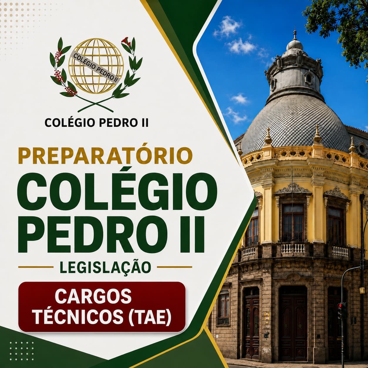 Preparatório Colégio Pedro II - Técnico-Administrativos em Educação (TAE) - LEGISLAÇÃO