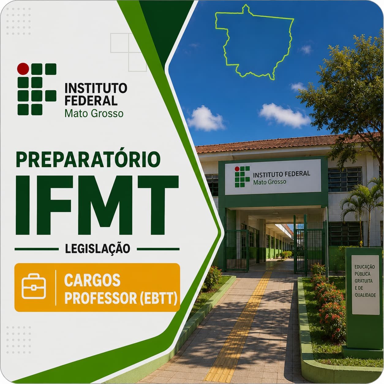 Preparatório IFMT - Professor (EBTT) - LEGISLAÇÃO